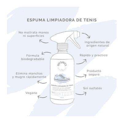 Espuma Limpiadora de Tenis