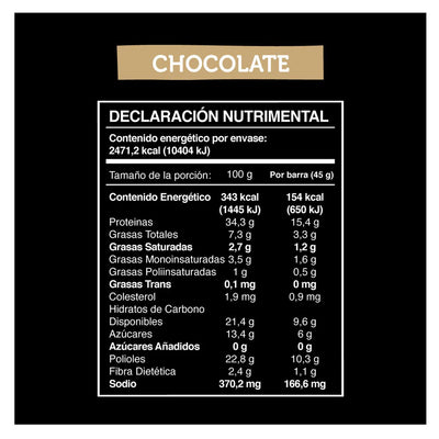 Barra de Proteína Sabor Chocolate