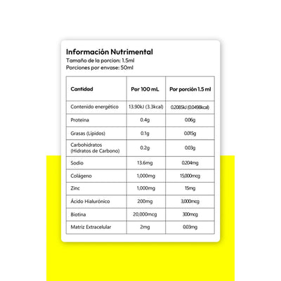 Colágeno Líquido Sublingual